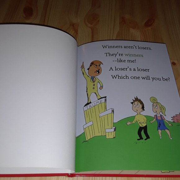 2x Winners Aren't Losers Hardcover Donald Trump inspired Children's Books. - Picture 2 of 11